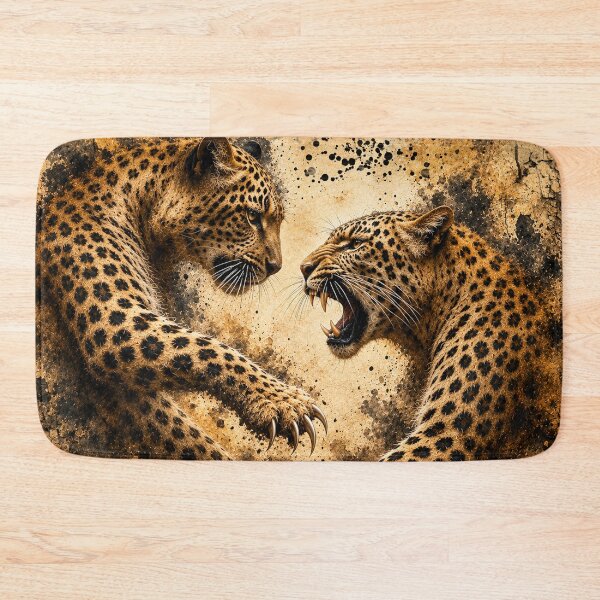Item preview, LEPARD STAND OFF  designed and sold by johnnyssandart.