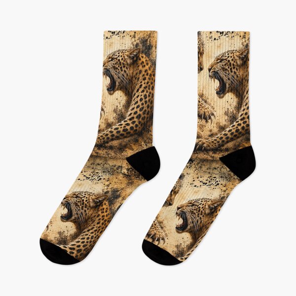 Item preview, LEPARD STAND OFF  designed and sold by johnnyssandart.