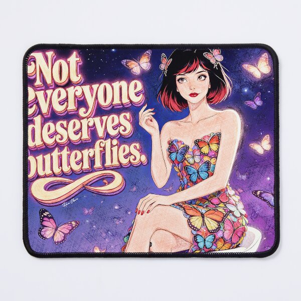 Item preview, Not Everyone Deserves Butterflies - Retro Pop Art Butterfly Dress Girl designed and sold by Hen-C-Art.