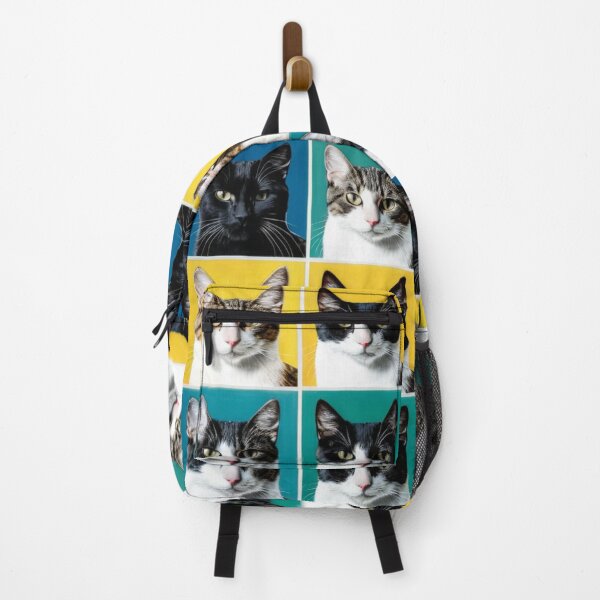Item preview, Art - Pop Art Cat Portraits, Colorful 1960s Style designed and sold by World-Pets.