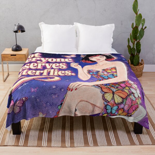 Item preview, Not Everyone Deserves Butterflies - Retro Pop Art Butterfly Dress Girl designed and sold by Hen-C-Art.