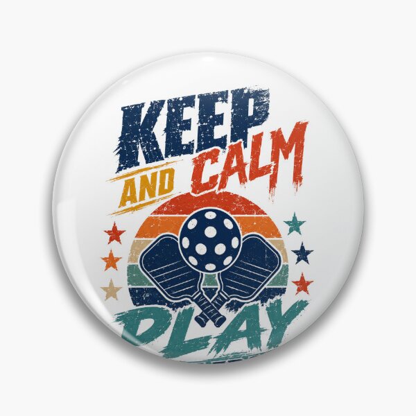 Item preview, Keep Calm And Play Pickleball Player Sport Enthusiast designed and sold by JonesFlora2025.