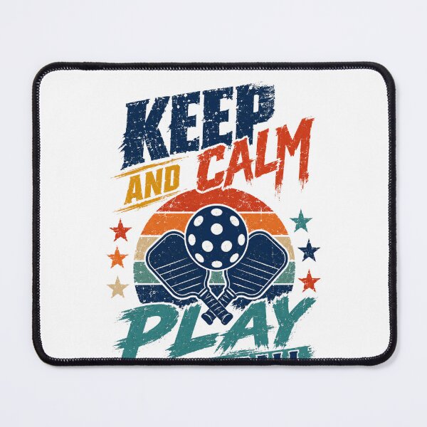 Item preview, Keep Calm And Play Pickleball Player Sport Enthusiast designed and sold by JonesFlora2025.