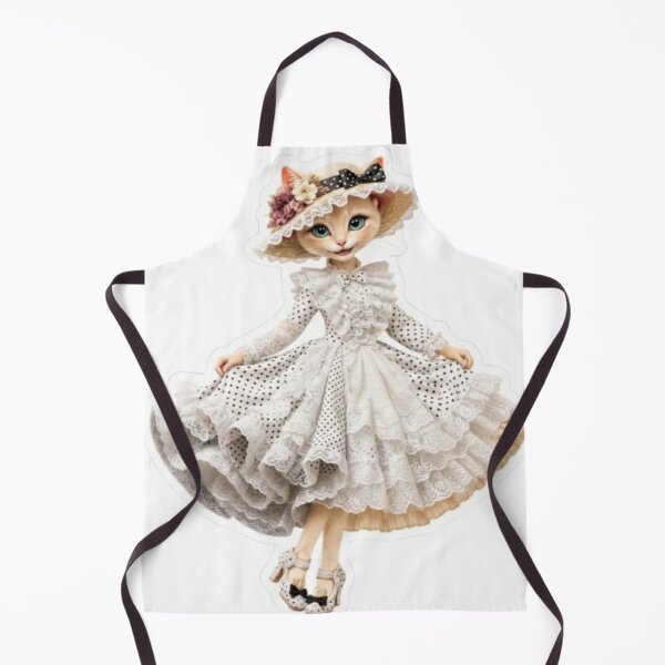 Item preview, Elegant Polka Dot Cat designed and sold by Snurly.