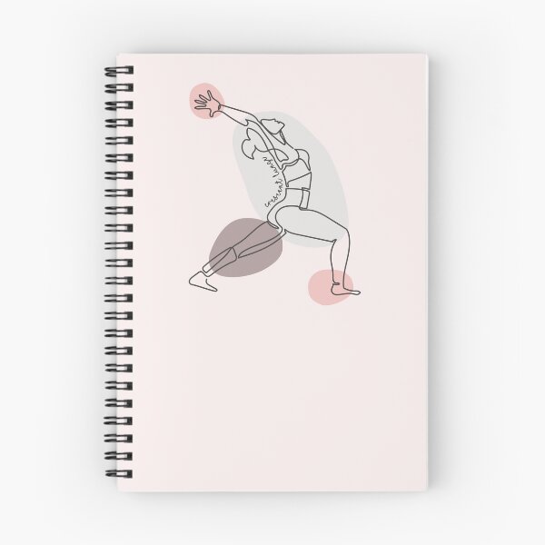 Item preview, Crescent Lunge Pose - Yoga Line Art Series designed and sold by TheThankfulTyne.