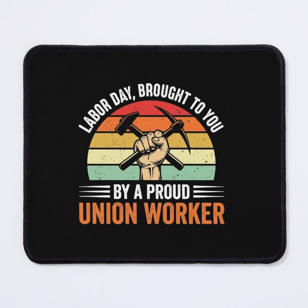 Item preview, Labor Day Proud Union Worker Vintage Retro Fist designed and sold by SiarheiYur.