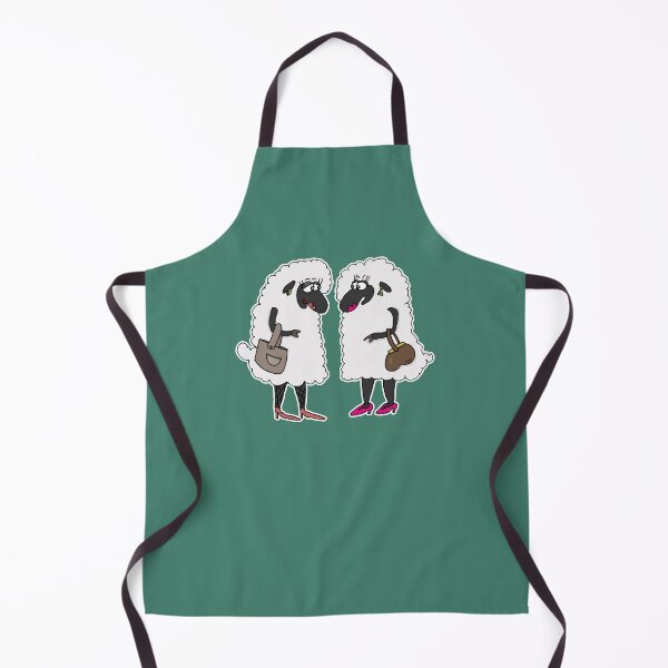Item preview, Funny Fashion Ewes Sticker | Cute Gossip Girls Sheep Besties Cartoon designed and sold by MyxaART.