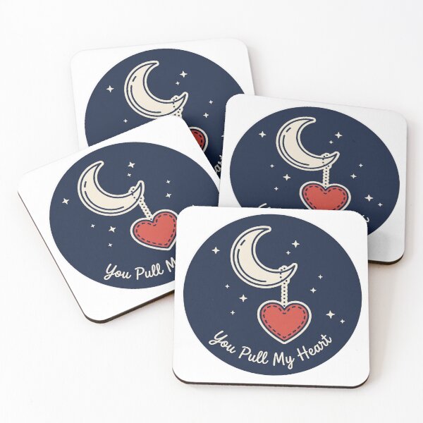 Item preview, You Pull My Heart Moon Love Art designed and sold by S.K.Singh.