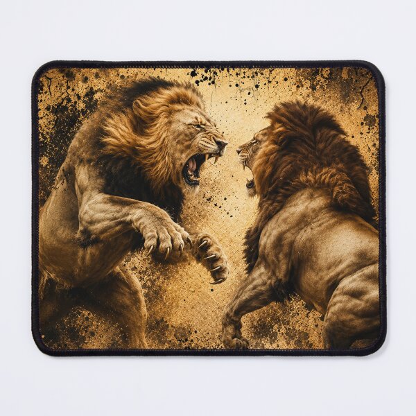 Item preview, LION STAND OFF designed and sold by johnnyssandart.