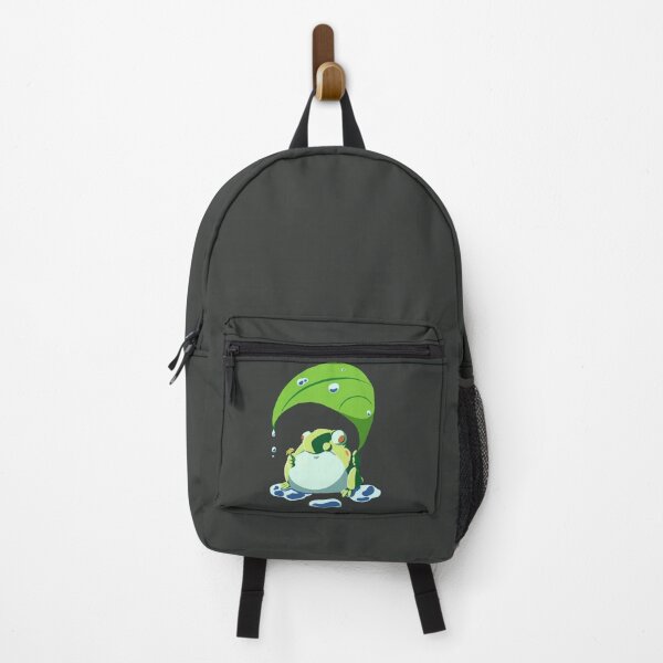 Item preview, Cute Frog with Leaf Umbrella T-Shirt | Whimsical Nature Graphic Tee | Kawaii Frog Shirt designed and sold by draw-in-routine.