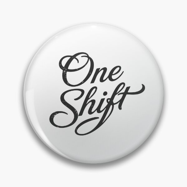 Item preview, One Shift Nurse | Minimalist Nursing Line Art Dark Version | RN Mug Gift designed and sold by KiwyStudio.
