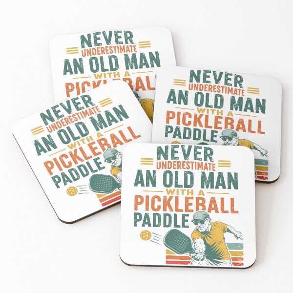 Item preview, Never Underestimate An Old Man With A Pickleball Paddle Senior Pickleball Player designed and sold by JonesFlora2025.