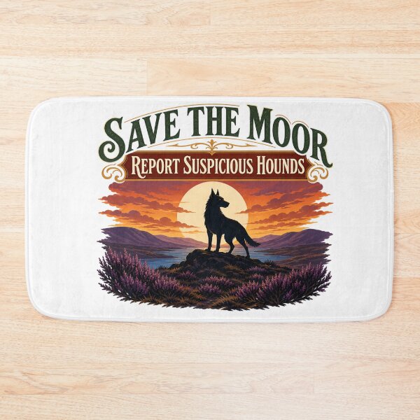 Item preview, Hound of the Baskervilles – Save the Moor designed and sold by Fenay Designs.