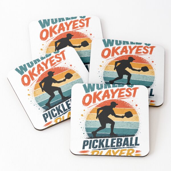 Item preview, World's Okayest Pickleball Player Sports Fan Gift designed and sold by JonesFlora2025.