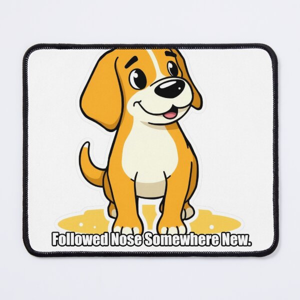 Item preview, Beagle - Followed Nose Somewhere New - Funny Beagle Gift designed and sold by pawdrops.