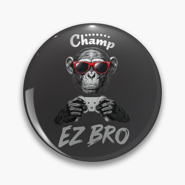 Artikelvorschau, Gamer Chimp, EZ BRO entworfen und verkauft von BKDIGITALSHOP.