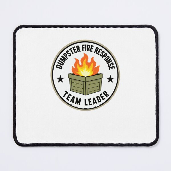 Item preview, Dumpster Fire Response Team Leader Manager Humor Work Gift designed and sold by JonesFlora2025.