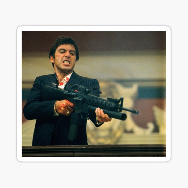 Scarface Sticker