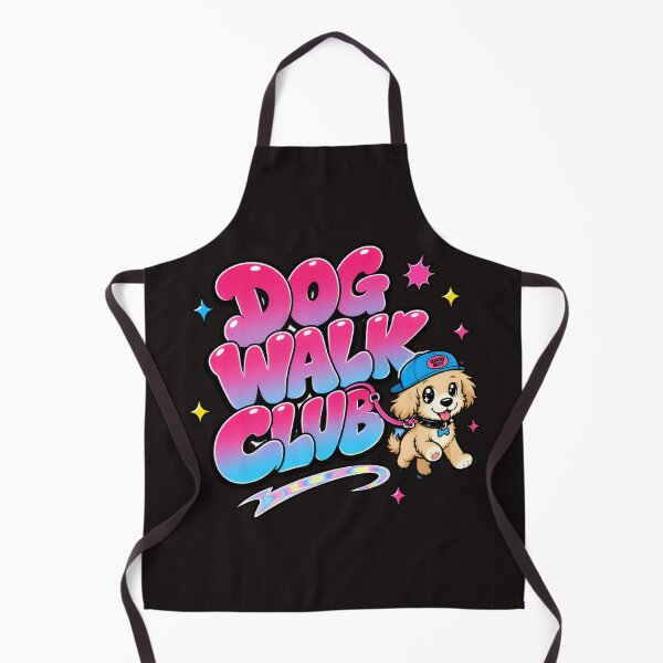 Item preview, Dog Walk Club Y2K Bubble Graffiti Pet Lover Aesthetic Tee designed and sold by Print Finds.