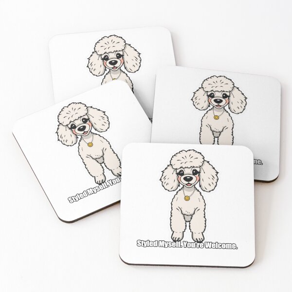 Item preview, Poodle - Styled Myself You're Welcome - Funny Poodle Gift designed and sold by pawdrops.