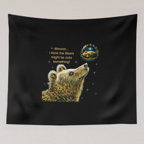 Item preview, Sleepy Bear designed and sold by Tracey Warren Art.