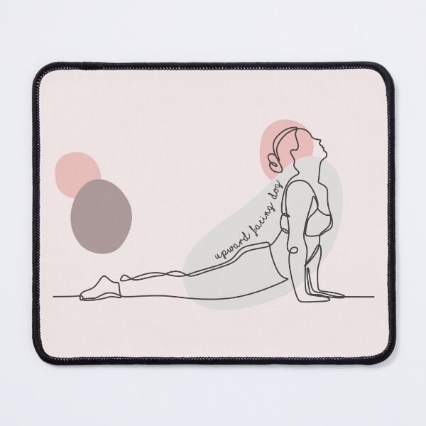 Item preview, Upward Facing Dog Pose - Yoga Line Art Series designed and sold by TheThankfulTyne.