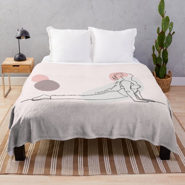 Item preview, Upward Facing Dog Pose - Yoga Line Art Series designed and sold by TheThankfulTyne.