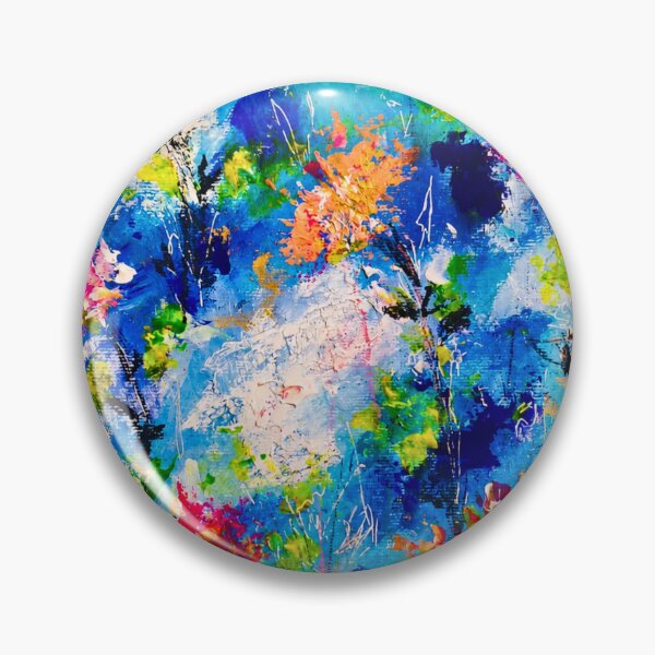 Item preview, Sea Wind Garden | Original Artwork | Abstract Floral Painting designed and sold by CharismaticMindArt.