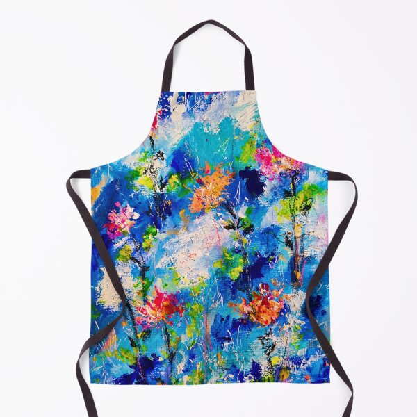 Item preview, Sea Wind Garden | Original Artwork | Abstract Floral Painting designed and sold by CharismaticMindArt.