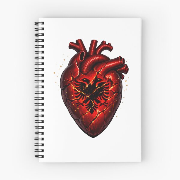 Item preview, Albanian Eagle Heart designed and sold by NorthPeak Studio.