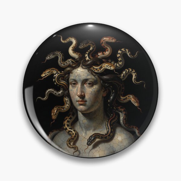 Item preview, Medusa Portrait designed and sold by Emberama.