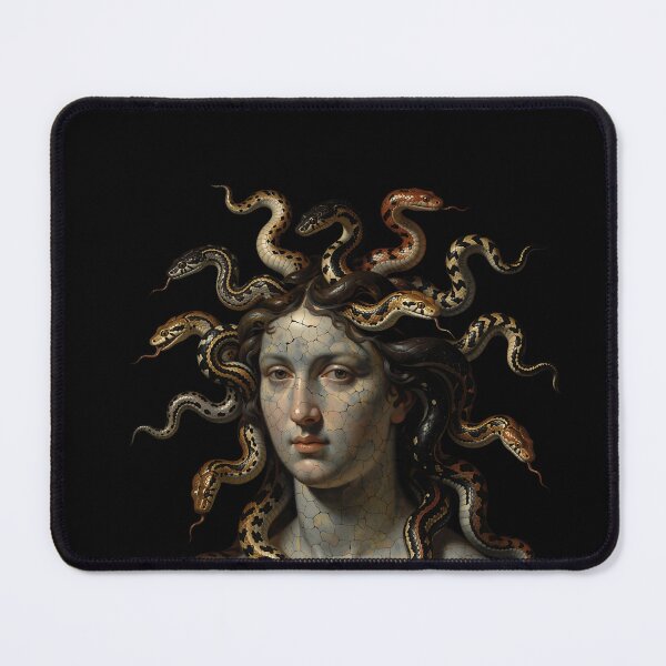Item preview, Medusa Portrait designed and sold by Emberama.