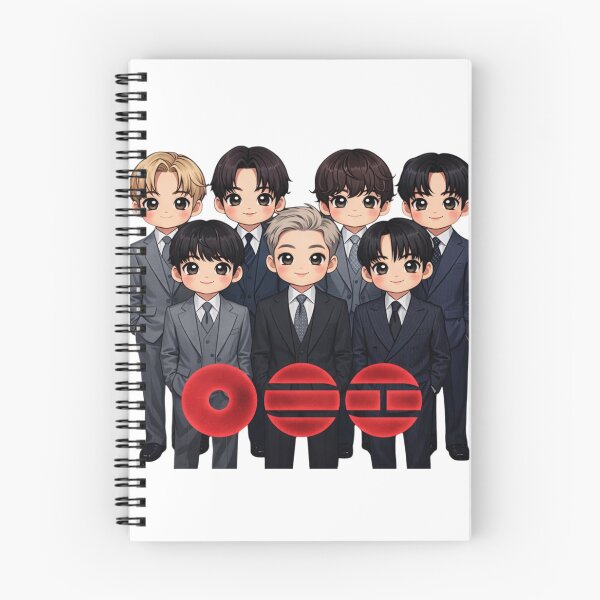 Item preview, Kpop Chibi OT7 Art Design, Freebies for Kpop lovers designed and sold by WillowPrint.