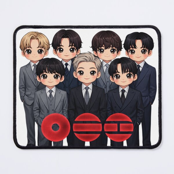Item preview, Kpop Chibi OT7 Art Design, Freebies for Kpop lovers designed and sold by WillowPrint.