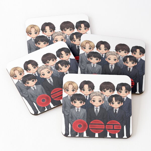 Item preview, Kpop Chibi OT7 Art Design, Freebies for Kpop lovers designed and sold by WillowPrint.