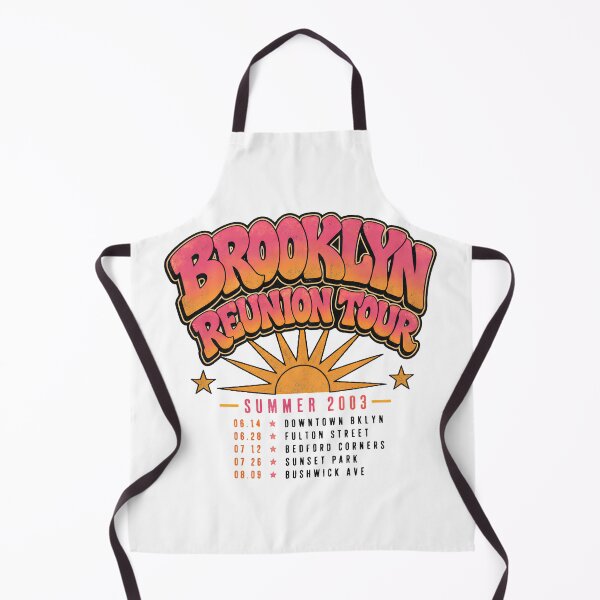 Item preview, Brooklyn Reunion Tour Vintage Y2K Sunset Bubble Graphic Tee designed and sold by Print Finds.