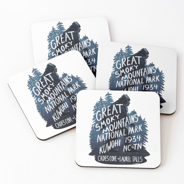 Item preview, Great Smoky Mountains National Park Bigfoot designed and sold by John Morris Illustration.