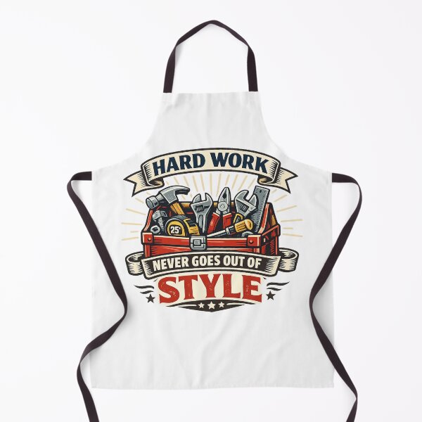 Item preview, Hard Work Never Goes Out of Style – Vintage Toolbox Labor Pride Design designed and sold by mbmstores.