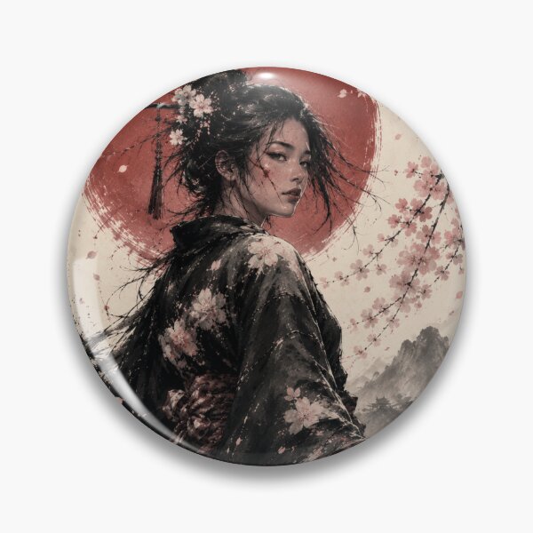 Item preview, Samurai woman warrior poster designed and sold by ShenGha-design.
