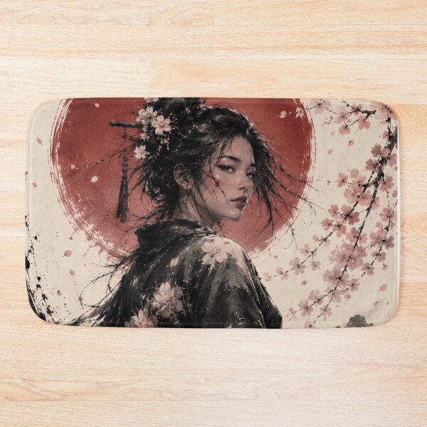 Item preview, Samurai woman warrior poster designed and sold by ShenGha-design.