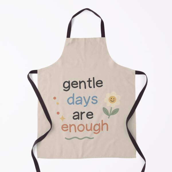 Item preview, Gentle Days Are Enough – Healing Lifestyle Affirmation Quote designed and sold by CosmicQuietLab.