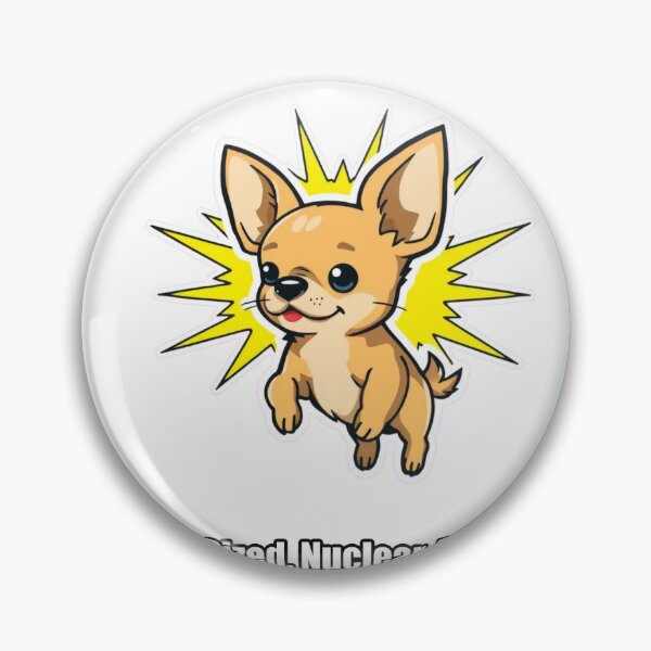Item preview, Chihuahua - Pocket Sized Nuclear Powered - Funny Chihuahua Gift designed and sold by pawdrops.