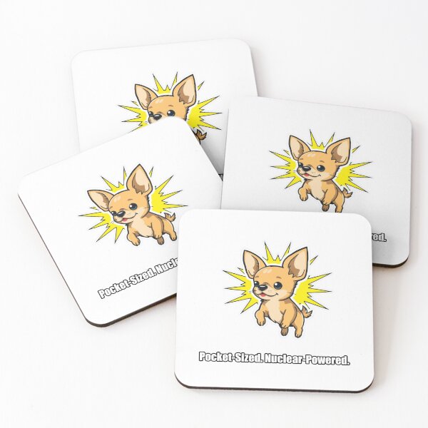 Item preview, Chihuahua - Pocket Sized Nuclear Powered - Funny Chihuahua Gift designed and sold by pawdrops.