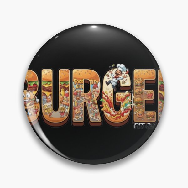 Item preview, Burger fun designed and sold by Fit On.