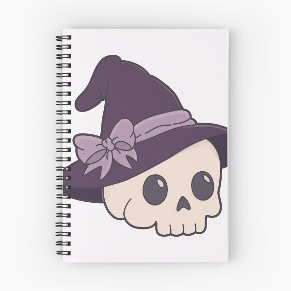 Item preview, Cute Witchy Skull designed and sold by KoolKrakan.