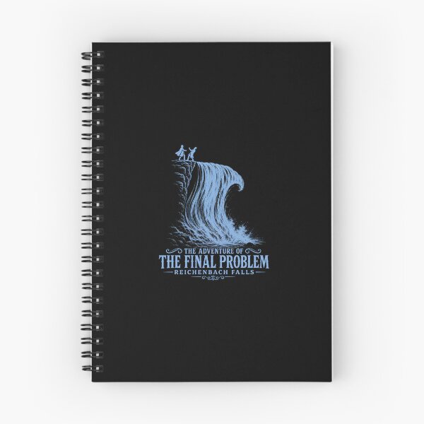Item preview, The Final Problem – Blue Reichenbach Falls designed and sold by Fenay Designs.
