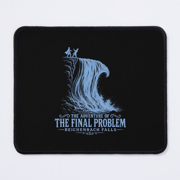 Item preview, The Final Problem – Blue Reichenbach Falls designed and sold by Fenay Designs.