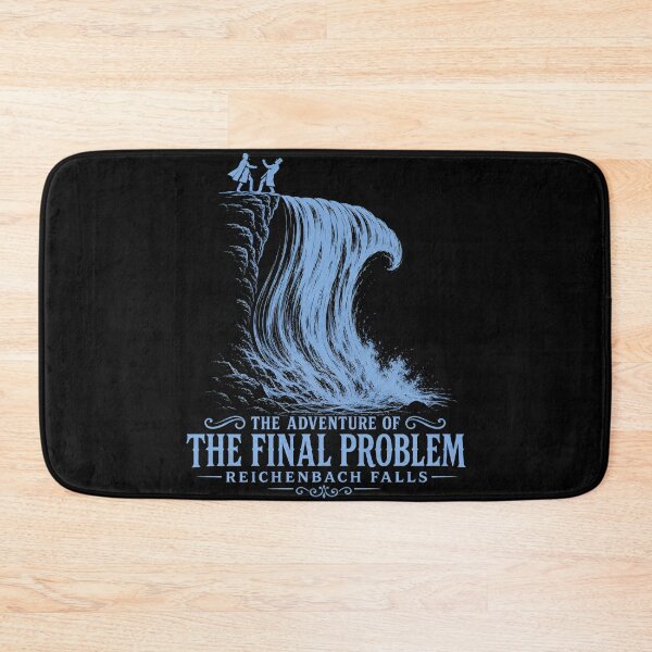 Item preview, The Final Problem – Blue Reichenbach Falls designed and sold by Fenay Designs.