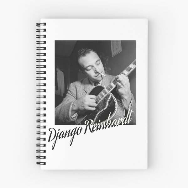 Item preview, Django Reinhardt Vintage Jazz Portrait for Gypsy Jazz Fans designed and sold by RickE.