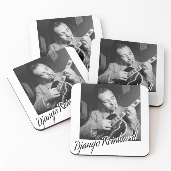 Item preview, Django Reinhardt Vintage Jazz Portrait for Gypsy Jazz Fans designed and sold by RickE.
